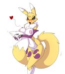 renamon from digimon by wouhlven