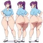 1girl ai_generated ass big_ass big_breasts breasts fundoshi fundoshilover101 huge_ass original original_character