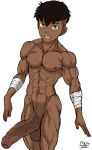 1boy abs bara big_penis kai kai_(avatar) male male_focus male_only mlm4anemone muscle nude penis solo solo_male the_legend_of_korra