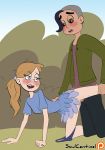 becky_(svtfoe) doggy_position no_panties outdoor_sex soulcentinel star_vs_the_forces_of_evil vaginal zeke_(svtfoe)