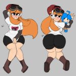 2025 big_ass blush concept_art meggy_spletzer plushie smg4 tari_(smg4) thesushisensei thick_thighs