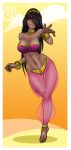 arabian arabian_clothes big_breasts breasts cleavage danny_phantom desiree female jago_(artist) solo