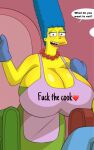 marge simpson from the simpsons by arabatos