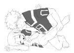 bakugou_katsuki breasts couple grchloex holding_leg kacchako my_hero_academia penis pussy straddling uraraka_ochako vaginal_sex