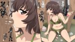 akiyama_yukari cfnm clothed_female_nude_male fellatio girls_und_panzer handjob oral shiraha_mato threesome yukari_akiyama