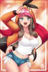 hilda pokemon pokemon_(game) pokemon_bw pyesan tepig touko_(pokemon)