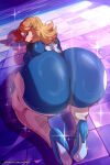 blonde_hair bodysuit dat_ass dumptruck_ass fantastic_four gigantic_ass looking_back marvel okioppai sue_storm