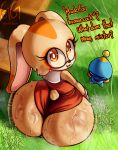 1girl 2025 anthro anthro_focus ass big_ass bodily_fluids bottom_heavy bubble_butt chao chao_(sonic) cheese_the_chao clothed clothing cream_the_rabbit cub dat_ass dialogue digital_drawing_(artwork) digital_media_(artwork) dipstick_ears dress english_text facial_tuft female_focus floppy_ears fur furry furry_female glare grass greatestgori huge_ass lagomorph leporid long_ears looking_at_viewer looking_back looking_back_at_viewer mammal multicolored_ears multicolored_face multicolored_skin open-mouth_smile open_mouth open_smile orange_eyes orange_skin outside outside rabbit rabbit_ears rear_view scut_tail sega sega sexy sexy_ass sexy_body short_tail sitting smile smiling_at_viewer sonic_the_hedgehog_(series) sweat sweaty sweaty_ass sweaty_body sweaty_butt tail talking talking_to_another talking_to_viewer tan_body tan_fur tan_skin text thick thick_ass two_tone_ears white_skin young young_anthro young_female