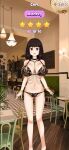 audrey_(booty_calls) bikini booty_calls breasts full_body hips huge_breasts looking_at_viewer navel nutaku wide_hips