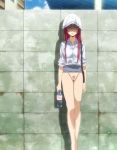  anime bottomless edit emi_yusa hataraku_maou-sama! no_panties outside standing the_devil_is_a_part-timer! yusa_emi 