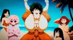 1boy 5girls ahe_gao anal anal_sex balls beach beach_sex big_breasts black_hair boku_no_hero_academia breasts brown_hair covering_breasts female_deku female_focus female_penetrated full_nelson full_nelson_(legs_held) full_nelson_anal genderswap green_hair horns izuku_midoriya long_hair mina_ashido momo_yaoyorozu multiple_girls my_hero_academia non-web_source nude nude_female ochako_uraraka penis penis_in_ass pink-skinned_female pink_hair pink_skin public_indecency public_nudity public_sex pussy short_hair thick_thighs third-party_edit tsuyu_asui watching watching_sex