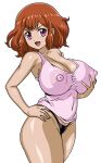 alternate_breast_size areola areola atachi_mimi big_areola big_areolae big_breasts big_breasts big_nipples bimbo breast_grab breasts brown_hair gigantic_breasts grabbing_own_breasts huge_areola huge_areolae huge_breasts huge_nipples impossible_clothes impossible_clothing impossible_shirt large_areola large_areolae large_nipples looking_at_viewer mimi_atachi nipple_bulge nipples nipples_visible_through_clothing thong tight tight_clothes tight_clothing tight_shirt xoooooooox_(artist) yu-gi-oh! yu-gi-oh!_duel_links yu-gi-oh!_sevens