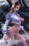 10:16 1girl 1girl 1girl 3d 3d_(artwork) 4k ass belly belly_button blonde blonde_hair breasts breasts breasts dagger dagger_(marvel) dagger_(marvel_rivals) female_focus fit fit_female jacket jacket_open long_hair looking_up marvel marvel_rivals muscle muscle partially_clothed patreon patreon_username roosterart solo_female solo_focus standing video_game video_game_character