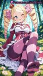 1girl 1girl 1girls 2025 ai ai_assisted ai_generated anime anime_style beatrice_(re:zero) big_breasts blonde_hair blue_eyes blush bow breasts bust cameltoe capelet cleavage closed_mouth crossed_legs crown day dress drill_hair feet female_focus female_only flower foot_fetish foot_focus foot_out_of_frame forest frilled_dress frills fur-trimmed_capelet fur_trim gradient_hair grass hair_ribbon hentai high_quality high_res high_res high_resolution leaf legs long_hair long_sleeves looking_at_viewer medium_breasts mini_crown multicolored_hair natsuyoru nature no_shoes non-asian one_eye_closed outside panties panties_under_pantyhose pantyhose parted_bangs patreon pink_hair pink_panties pink_pantyhose pink_ribbon purple_pantyhose re:zero_kara_hajimeru_isekai_seikatsu red_capelet red_dress ribbon shawl sheer_legwear sidelocks sitting small_breasts smile soles solo_female stable_diffusion striped striped_clothes striped_pantyhose symbol-shaped_pupils toes tongue tongue_out tree twin_drills twin_tails underwear voluptuous voluptuous_female