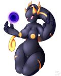  1girl 2016 alternate_color areola breasts clitoris eyelashes female female_mewtwo female_only furry kneel legendary_pokemon looking_at_viewer mega_evolution mega_mewtwo_y mewtwo nintendo nipples nude pink_eyes pokemon pokemon_(species) pokemon_rgby pokemon_xy pokken_tournament pussy quin-nsfw shadow_mewtwo shadow_pokemon solo text thick_thighs video_games watermark wide_hips 