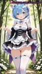 1girl 1girl 1girls 2025 ai ai_assisted ai_generated animal_ear_fluff animal_ears anime anime_style apron ass_visible_through_thighs bangs big_breasts black_dress black_ribbon black_sleeves blue_eyes blue_hair blush bow breasts bust cat_ears cleavage cleft_of_venus closed_mouth clothing_aside collar crotchless day detached_collar detached_sleeves dress feet_out_of_frame female_focus female_only female_solo flower flower_knot flowers forest frilled_apron frilled_dress frilled_sleeves frills hair_between_eyes hair_clips hair_flower hair_ornament hair_over_one_eye hair_ribbon hairband hands_up hentai high_quality high_res high_res high_resolution juliet_sleeves kemonomimi_mode long_sleeves looking_at_viewer maid maid_headdress maid_uniform medium_breasts natsuyoru nature neck_ribbon no_panties outside panties panties patreon paw_pose pink_ribbon puffy_sleeves purple_ribbon pussy pussy re:zero_kara_hajimeru_isekai_seikatsu rem_(re:zero) ribbon ribbon_trim roswaal_mansion_maid_uniform short_hair smile solo_female stable_diffusion standing stockings thighs tongue tongue_out tree two-tone_dress uncensored underbust underwear upskirt voluptuous voluptuous_female waist_apron white_apron white_flower white_legwear white_panties white_thighhighs wide_sleeves x_hair_ornament