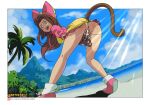  anus ass big_ass big_breasts breasts cat_ears cat_girl cat_tail catgirl clitoris cum cum_in_pussy cum_inside female hotred looking_at_viewer looking_back no_panties princess_sara_(sonic) pussy solo sonic_(series) sonic_the_hedgehog:_the_movie tease 