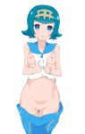 lana no_panties pokemon pokemon_sm porkyman suiren_(pokemon)