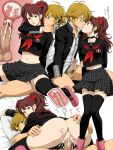 1boy 1girl ai_generated blonde_hair brown_hair couple cowgirl_position cum cum_in_pussy diane_(nanatsu_no_taizai) meliodas nanatsu_no_taizai penis penis_in_pussy persona_4 sex twin_tails vaginal vaginal_penetration vaginal_sex