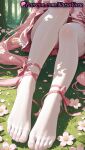 1girl 1girl 1girls 2025 ai ai_generated anime anime_style ankle_ribbon artist_name bow caucasian cherry_blossom_print cherry_blossoms close-up feet female_focus female_only floral_print flower foot_fetish foot_focus foreshortening frills grass head_out_of_frame hentai high_quality high_res high_res high_resolution hololive hololive_gamers hololive_gen_0 hololive_gen_1 hololive_japan knees_up leg_ribbon legs long_hair long_sleeves lower_body natsuyoru nature no_shoes non-asian on_ground outside pantyhose patreon petals pink_bow pink_flower pink_hair pink_ribbon pink_skirt pleated_skirt pov_feet ribbon sakura_miko school_uniform see-through_legwear sitting skirt soles solo_female stable_diffusion stockings thighs toenails toes tree twin_tails very_long_hair voluptuous voluptuous_female white_pantyhose