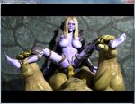 3d anal elf female female_focus letterboxed male monster orc penetration penis pointed_ears purple_skin rape red_eyes rough_sex sex sylvanas_windrunner vagina warcraft whorelords_of_draenor windows_7 world_of_porncraft world_of_porncraft:_whorelords_of_draenor zuleyka