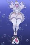 1girl ambiguous_gender asphyxiation barefoot boosette chain_chomp drowning feet female gagmestudio mario_(series) new_super_mario_bros._u_deluxe nintendo tagme underwater