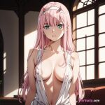 1girl 1girls ai_generated anime anime_girl big_breasts breasts dress henhalla.com hentai solo_female young younger_female zero_two_(darling_in_the_franxx)