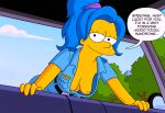 breasts kaptainsisay marge_simpson no_bra police_uniform the_simpsons