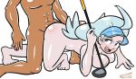 2017 all_fours angry artist_request ass edit interracial kahili mole pokemon pokemon_(game) pokemon_sm porkyman professor_kukui sex signature vaginal vaginal_sex