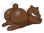 ass big_ass grizzly_(wbb) grizzly_bear looking_back male male_only nude nude_male stockings tepigfan101 thick_thighs thighs we_bare_bears