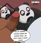 bear brown_bear cartoon_network fellatio gendomx genitals giant_panda grizzly_(wbb) grizzly_bear humanoid_genitalia humanoid_penis ice_bear male male/male mammal non-human non-human_only oral panda_(wbb) penile penis polar_bear recording sex toony ursine we_bare_bears