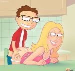  american_dad doggy_position francine_smith incest steve_smith tapdon 