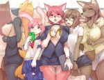 abubu anthro breasts furry multiple_girls