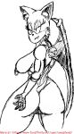 rouge the bat from sega by t.n.