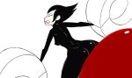 anal anythinggoes ashi_(samurai_jack) daughters_of_aku gif monochrome samurai_jack