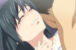 ahegao animated censored gif school swimsuit zutto_suki_datta