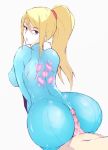 buttjob cfnm clothed_female_nude_male jumpsuit looking_back metroid nintendo samus_aran