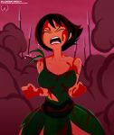 alcasar-reich alcasar-reich_(artist) ashi_(samurai_jack) big_breasts blood breasts cleavage daughters_of_aku samurai_jack