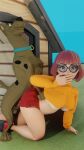  3d doggy_position infinit_eclipse scooby scooby-doo velma_dinkley 