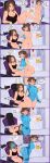 ass big_ass big_breasts bodypaint breasts cleavage comic cunnilingus daughter female incest milf mother_&_daughter mother_and_daughter nude paint pasties pussylicking shadman speech_bubble text therealshadman