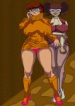  big_breasts glasses madelyn_dinkley scooby-doo sisters velma_dinkley 