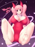 big_breasts breasts bunny_ears bunny_girl bunnysuit cleavage female jcdr one_piece perona smile solo