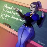 big_breasts breasts dc dcau drawsputin milf raven_(dc) teacher teen_titans