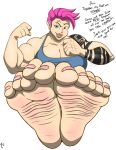 2017 big_feet breasts feet muscular overwatch signature soles toes zarya zp92