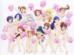  1girl 6+girls akizuki_ritsuko amami_haruka armpits ass bare_ass breasts cheerleader completely_nude futami_ami futami_mami ganaha_hibiki hagiwara_yukiho high_resolution hoshii_miki idolmaster kikuchi_makoto kisaragi_chihaya minase_iori miura_azusa multiple_girls nipples nude nude_filter pom_poms pussy shijou_takane takatsuki_yayoi third-party_edit upscaled very_high_resolution waifu2x 