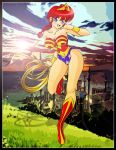  1girl :d big_breasts braid breasts cosplay darkvanessalust darkvanessalust_(artist) dc dc_comics full_body genderswap genderswap_(mtf) lasso leotard looking_at_viewer ranko ranma_1/2 ranma_saotome red_hair saotome_ranma short_hair smile standing strapless strapless_leotard tagme wonder_woman wonder_woman_(cosplay) wonder_woman_(series) 