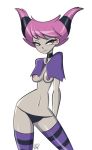 1girl dankodeadzone female_only jinx nude smile solo_female teen_titans