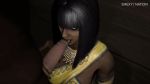 1girl 3d ahegao animated big_penis black black_hair breasts customer_service dark-skinned_female dark_skin erection eyebrows eyeshadow fellatio female_duty fucked_silly game_cg gif happy_sex hentai hetero licking mortal_kombat mortal_kombat_x open_mouth oral pre-ejaculate realistic sex short_hair source_filmmaker tanya tongue tongue_out video_games white_eyes