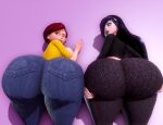 2_girls 3d adult age_difference ass ass_focus ass_support big_ass big_breasts black_hair bottom_heavy breasts brown_hair bubble_ass bubble_butt disney fat_ass fat_butt female_only females gigantic_ass helen_parr huge_ass huge_breasts jay-marvel large_ass large_butt long_hair looking_at_viewer looking_back massive_ass mature mature_female milf mother_&_daughter pixar prevence seductive seductive_look seductive_smile sexy sexy_ass sexy_body sexy_pose short_hair smelly_ass teen teenage_girl the_incredibles thick_ass thick_thighs tight_clothing up_close violet_parr wide_hips