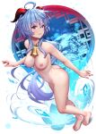  1girl ahegao big_breasts bondage chinese completely_nude_female cute_butt dilf doujinshi female_butt_nudity female_frontal_nudity female_nudity fully_nude_girl ganyu_(genshin_impact) genshin_impact mana nude_female remana 